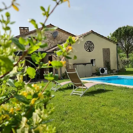 Charmant Gite Piscine Privee Chauffee Climatise Aux Portes Du Perigord Entre Villereal Et Monpazier Parranquet