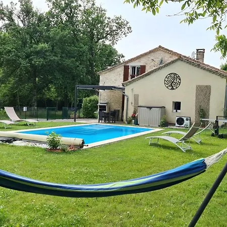 度假居 Charmant Gite Piscine Privee Chauffee Climatise Aux Portes Du Perigord Entre Villereal Et Monpazier *
