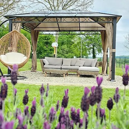 Charmant Gite Piscine Privee Chauffee Climatise Aux Portes Du Perigord Entre Villereal Et Monpazier 度假居 *